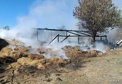 В Лабинском районе местный житель сжег 3 тонны сена из-за ссоры