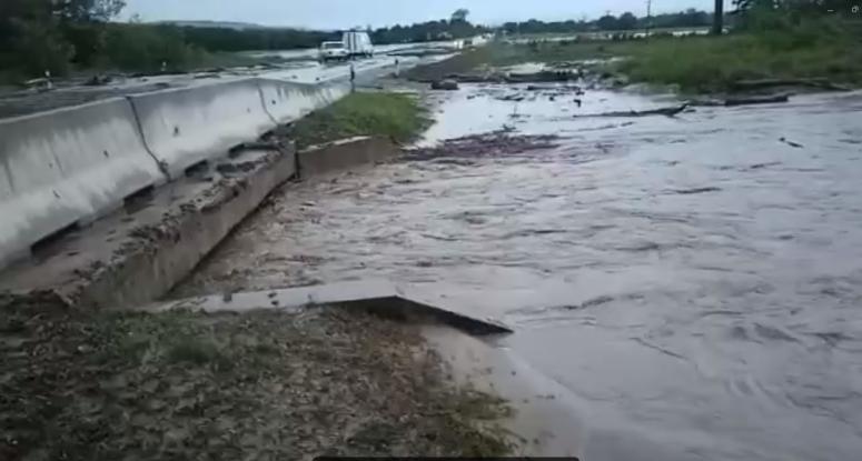 В Лабинском районе затопило три населенных пункта 