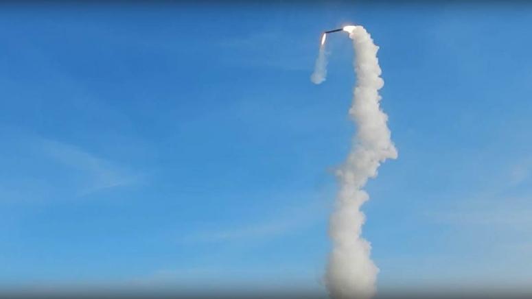 Россия провела пробный пуск межконтинентальной баллистической ракеты