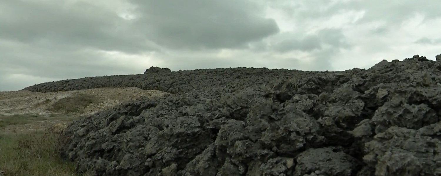Пласты глины взлетали вверх: проснулся самый крупный грязевой вулкан на Кубани